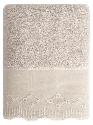 Zdjęcie produktu dla HOMLA Ręcznik LILLIAN z ozdobnym haftem 50x90 cm