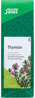 Immagine prodotto di Tè medicinale al timo Thymi herbaSalus, 50 g TEE