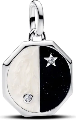 Produktbild von PANDORA ME Charm Yin & Yang Zirkonia 793688C01
