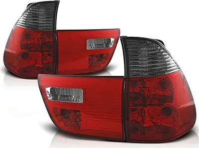 Obrázek produktu pro Zadní světla pro BMW X5 E53 09.1999-2006 Červený kouř