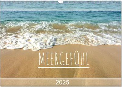 Produktbild von Meergefühl 2025 (Wandkalender 2025 DIN A3 quer), CALVENDO Monatskalender