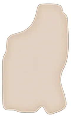 Produktbild von DURBAN Beige Velours-Fahrerfußmatte für Nissan Terrano II SUV (1993-2005)