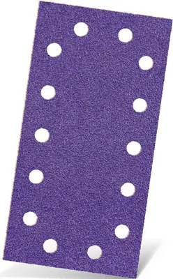 Produktbild von MENZER Titanium HD Klett-Schleifblätter, 230 x 115 mm, 14-Loch, f. Schwingschleifer, Keramik-Mix (50 Stk.) K1000