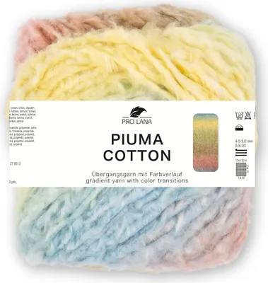 Produktbild von Pro Lana PIUMA Baumwolle 50 g der perfekte Begleiter für die Übergangszeiten 140 m Farbe 03