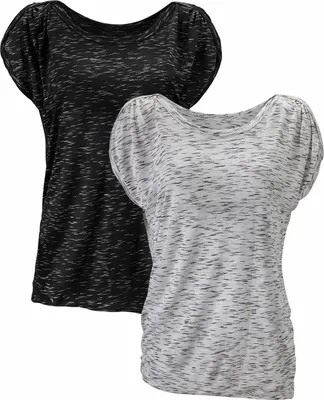 Produktbild von LASCANA Kurzarmshirt schwarz, weiß Größe 32/34