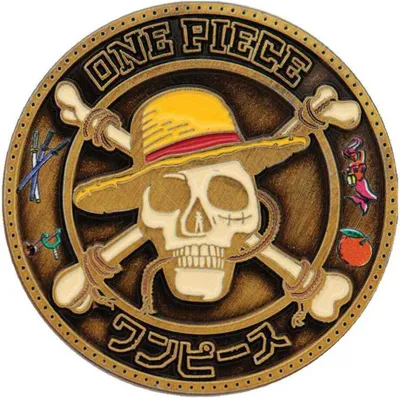 Immagine prodotto di Moneta da collezione One Piece 4 cm