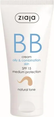 Produktbild von BB-Creme fü r fettige, Mischhaut Ton natü rlich SPF15 50 ml