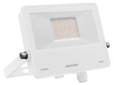 Immagine prodotto di Faretto LED CENTURY PORTEO bianco 40 W 3000/4000/6500 K IP65