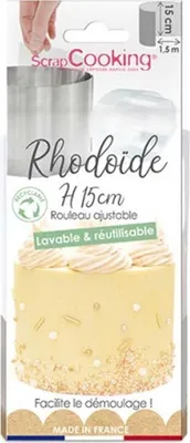 Image de Bande de rhodoïd réutilisable 1,5 m x 15 cm
