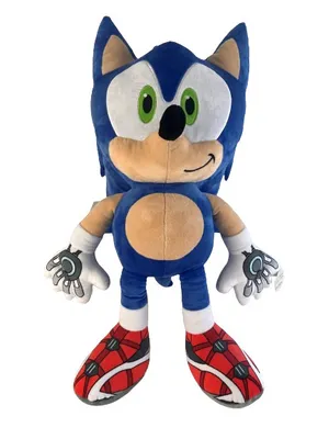 Obrázok produktu pre Gustaw Maskot veľký XXL SONIC PRIME - 20cm, rozprávková postavička, plyšový medveď, plyšová hračka XXL, plyšová hračka Giant Teddy