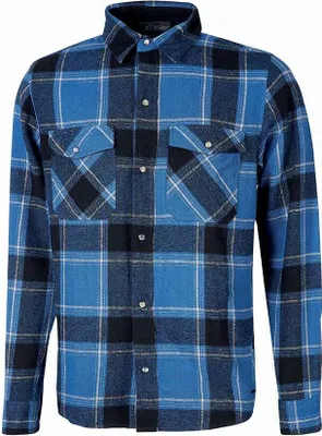 Produktbild von U-Power Flanellhemd Cedar, Farbe:westlake blue, Größe:XL