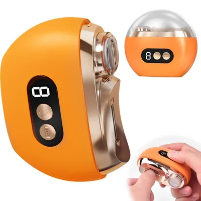 Obrázek produktu pro Elektrické nůžky na nehty, 3 v 1, elektrický zastřihovač nehtů, elektrická pilka na nehty s leštícím nástavcem a LED světlem, 3 rychlosti, ultra tichý, pro děti i dospělé