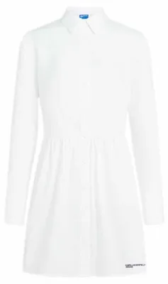Produktbild von Karl Lagerfeld Jeans Damen Corset-Shirtdress Weiß XS