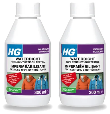 Produktbild von 2 x HG Imprägniermittel für 100% synthetische Textilien - 300 ml - Vorteilspackung - 2 Stücke