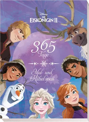Produktbild von Disney Die Eiskönigin 2: 365 Tage Mal- und Rätselspaß
