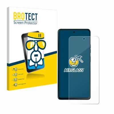 A product shot of a screen protector and its packaging.