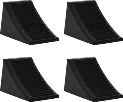 Produktbild von Unterlegkeile 4 Stk. 16x9x9 cm Gummi
