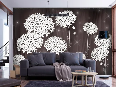 Produktbild von Vlies Fototapete Blumen Pusteblume glanz 400x280 cm – Moderne Vliestapete, Tapete für Wohnzimmer, Wanddeko, Flur, Büro b-A-0587-a-a
