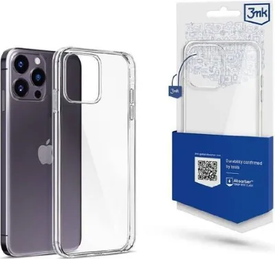 Produktbild von Hülle + Schutzfolie ComfortDuo 3MK iPhone 15 Pro Transparent