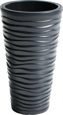 Produktbild von Slim Bloempot 39 x 75 cm - Anthrazit (12-teilig)