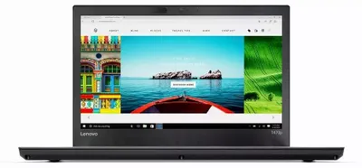 Notebook Lenovo ThinkPad T470p Intel Core i5-7440HQ Windows 10 Pro | RAM 32GB | SSD 250GB | QWERTZ