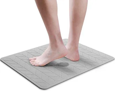 Image de Tapis de douche antidérapant, souple