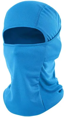 Immagine prodotto di Scaldacollo/maschera da sci/balaclava per uomo e donna, colore azzurro chiaro, taglia unica
