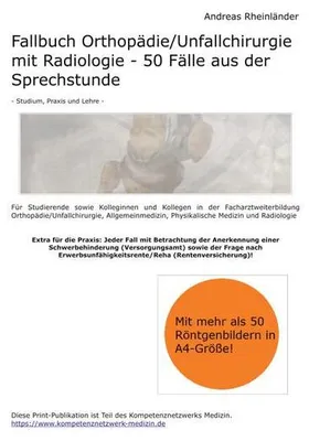 Immagine prodotto di Fallbuch Orthopädie/Unfallchirurgie mit Radiologie - 50 Fälle aus der Sprechstunde