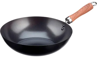Productafbeelding van WECOOK 20032 Wokpan, diameter tot 32 cm, gietijzer/gegoten aluminium, geschikt voor inductiekookplaten, antiaanbaklaag
