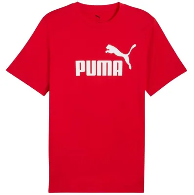 Produktbild von Puma - "ESS No.1" T-Shirt für Herren PP4923 (L) (Rot)