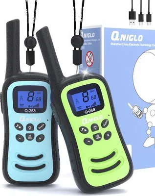 Obrázok produktu pre Nabíjateľná vysielačka s veľkým dosahom a baterkou