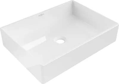 Produktbild von Mexen Goya Aufsatzwaschbecken 51 x 37 cm, Weiß - 22185000