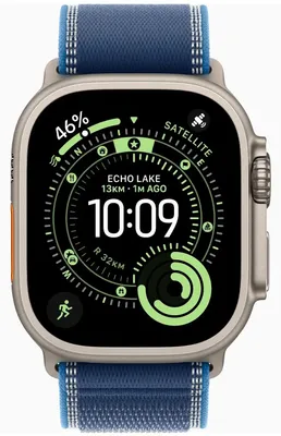 Zdjęcie produktu dla Apple Watch Ultra 3 , OLED, Ekran dotykowy, 64 GB, Wi-Fi, GPS, 61,6 g