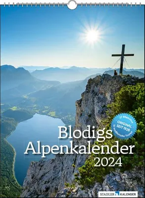 Produktbild von Blodigs Alpenkalender 2024