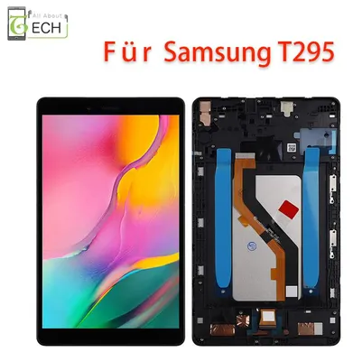 Produktbild von Für Samsung Galaxy Tab A 8.0 2019 T295 LTE LCD Display Rahmen Bildschirm Touc...