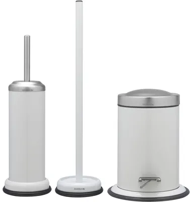 Produktbild von Sealskin Acero Toilettenzubehör-Set 3-in-1 weiß