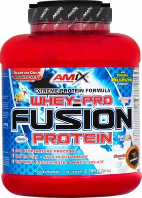 Imagen del producto de Whey-Pro Fusion Protein - 2300 g, sabor galleta y crema, sabor galleta y crema