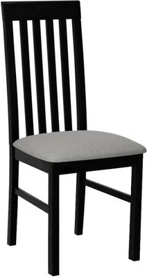Image de Chaise de salle à manger rembourrée DANBURY 1 - noir/gris