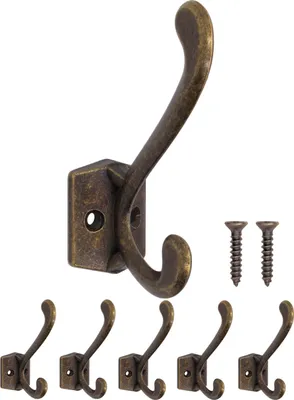 Produktbild von 'FUXXER® - Massive Eisen-Haken, Garderoben-Haken, Handtuch-Haken, Kleider-Haken, Eisen-Haken Antikes'