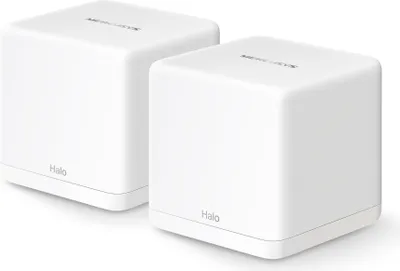 Produktbild von TP-Link Mercusys Halo H1500X(2-pack) AX1500 Mesh-System Wi-Fi 6