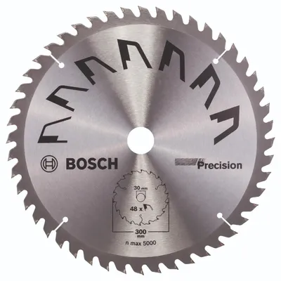 Immagine prodotto di Lama per sega circolare Bosch PRECISION, fai da te, 300 x 30 x 3,2 mm, 48