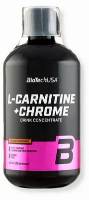 Produktbild von BioTech L-Carnitine + Chrome Liquid Concentrate 500ml