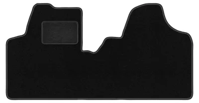 Obrázok produktu pre Predné velúrové koberce pre: Fiat Scudo II 2007-2016 (úžitkový) – 2 ks, čierne, na mieru – Wielganizator LUX – verzia W0846