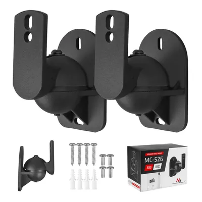 Produktbild von 1 Paar 2 Stück Wandhalter für Lautsprecher-Halter Boxen-Halterung Wandhalterung