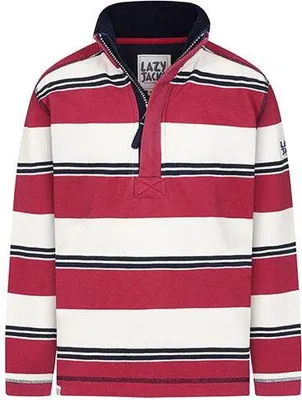 Produktbild von Lazy Jacks - Sweatshirt für Jungen, Piqué LJ162 (104) (Rot)