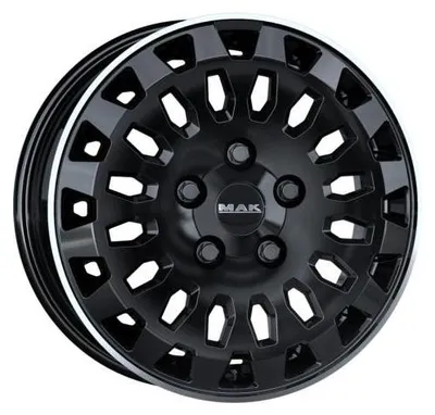 Immagine prodotto di Cerchi in lega MAK OVERLAND 7x17 6x130 ET 51 GLOSS BLACK MIRROR RING