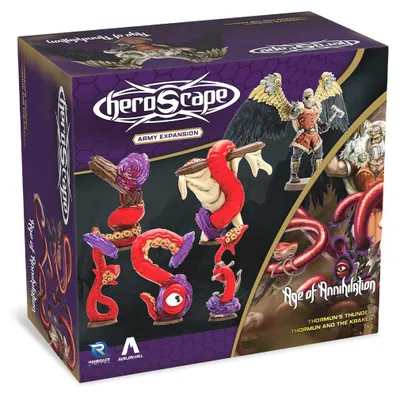 Obrázek produktu pro Heroscape, Éra zkázy: Thormun a Kraken – rozšíření pro deskovou hru – anglická verze