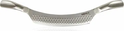 Immagine prodotto di Boska Käsemesser Comté Monaco+ Nr.7, Wiegemesser, Käseschneider, Edelstahl, Silber, 28.5 cm, 307093