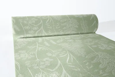 Produktbild von MANK Tischläufer Benjamin in Salbei aus Linclass® Airlaid 40 cm x 24 m, 1 Stück