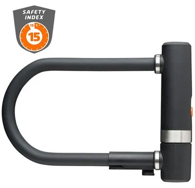 Produktbild von Axa Bügelschloss Newton Pro 190 - schwarz